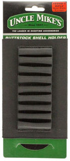 Picture of Uncle Mikes 8848 Rifle Buttstock Open Shell Holder 9 Loop Nylon Black